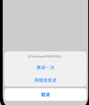 宽甸apple维修iPhone上无法正常发送iMessage信息